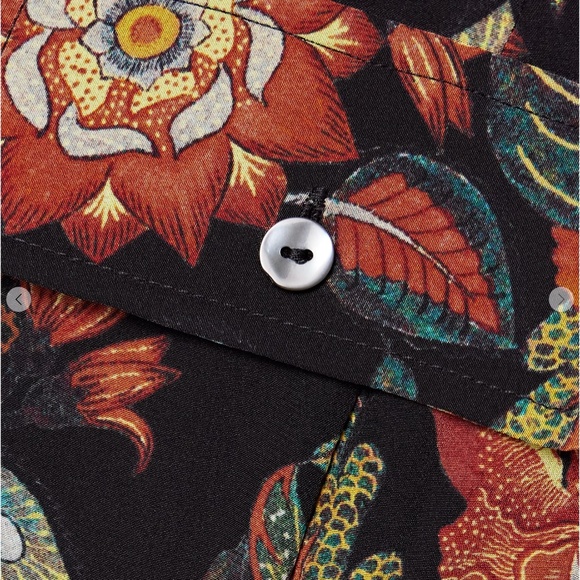 ULLA JOHNSON Giselle belted floral-print silk midi dress - Picture 4 of 7